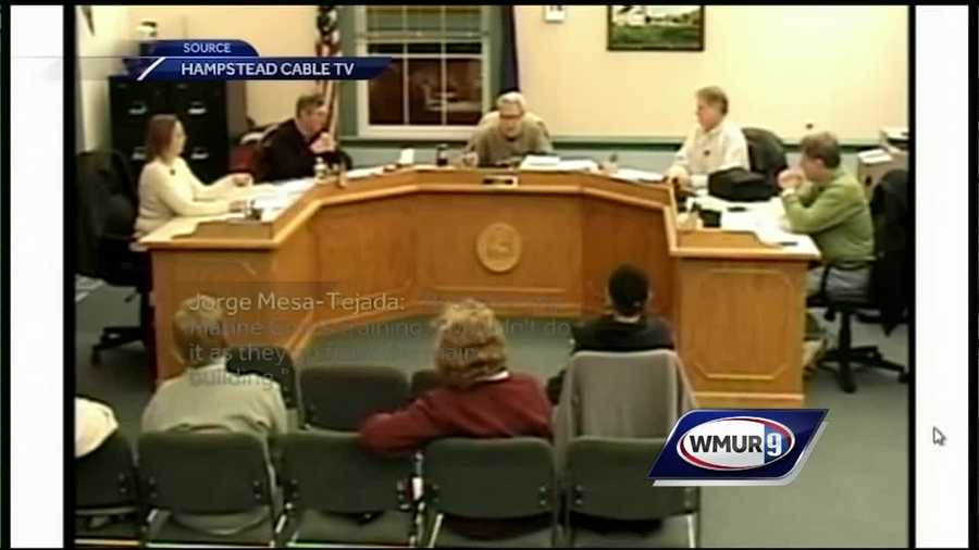 Hampstead Budget Committee Chairman Describes School