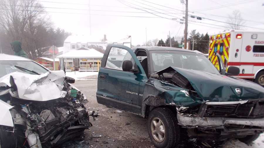 Driver flown from scene with serious injuries in