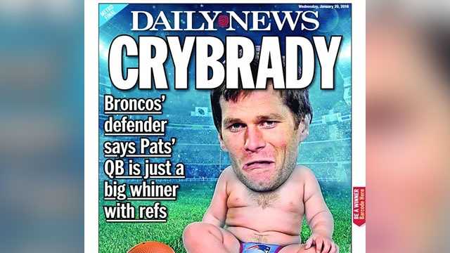 Is Tom Brady a crybaby and, if so, are you okay with that?