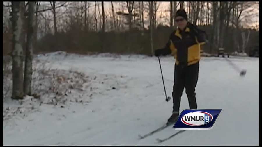 Chief Meteorologist Mike Haddad to check out the cross-country trails at Windblown.