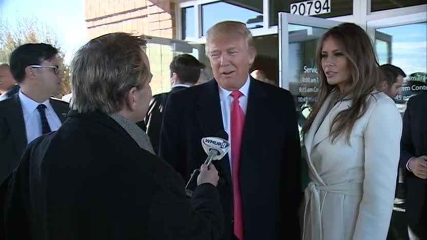 WMUR Political Director Josh McElveen talks one-on-one with Donald Trump.