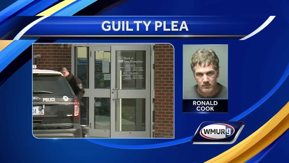 Manchester man pleads guilty to robbing bank