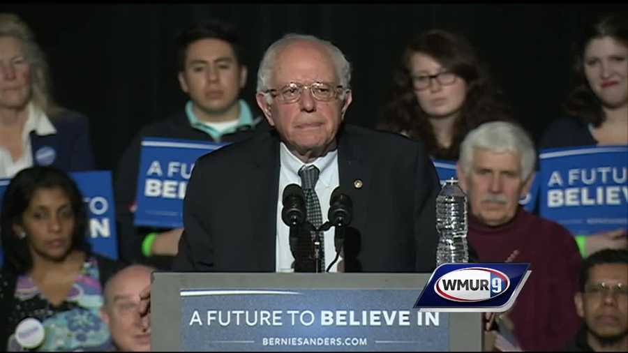 Sanders calls his narrow defeat in Iowa an important step in his campaign but also voices concerns over the cauceses results.
