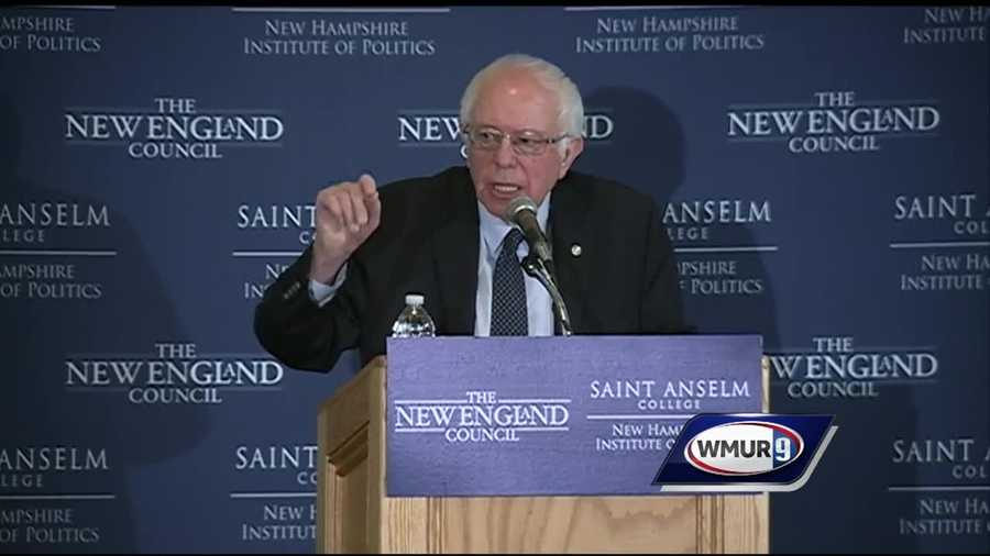 Democratic presidential candidate U.S. Sen. Bernie Sanders held several events Friday in New Hampshire, with the primary days away.