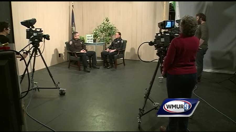Portsmouth's interim police chief is making a push for full transparency in the police department, and he’s taking the initiative to the television airwaves.