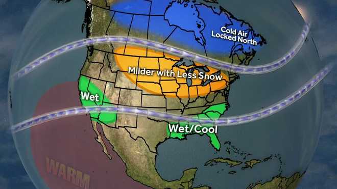 Examining how strong El Niños have affected NH winters historically