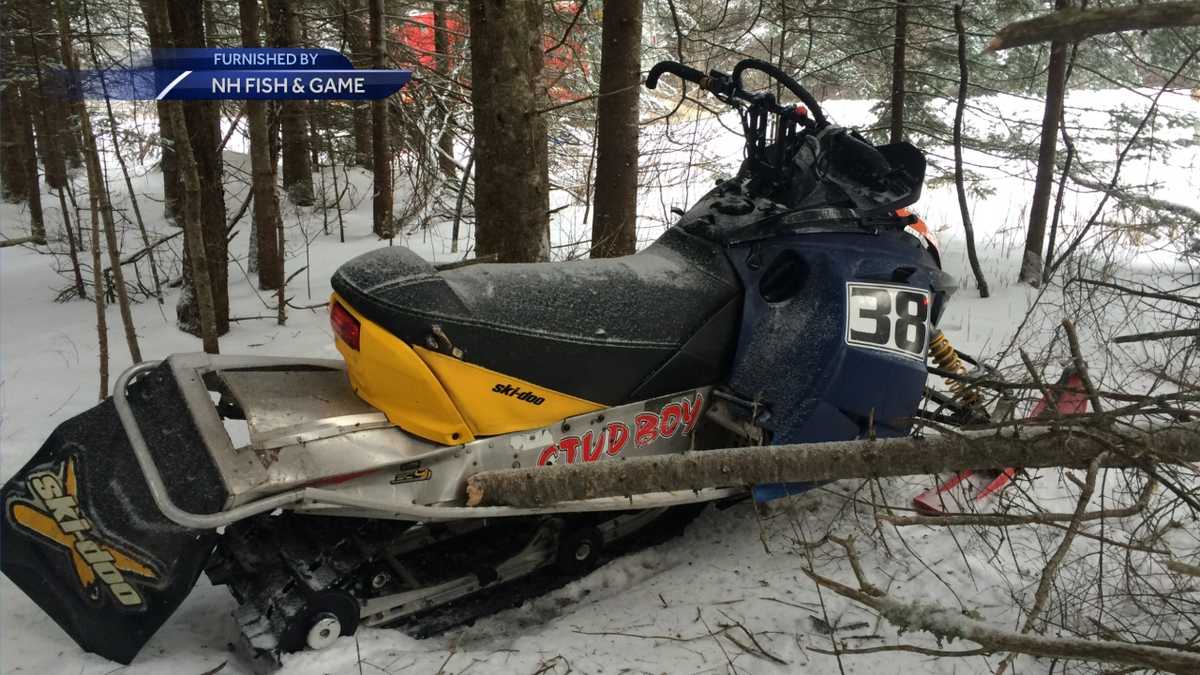 Man seriously hurt in snowmobile crash caused by mechanical issue