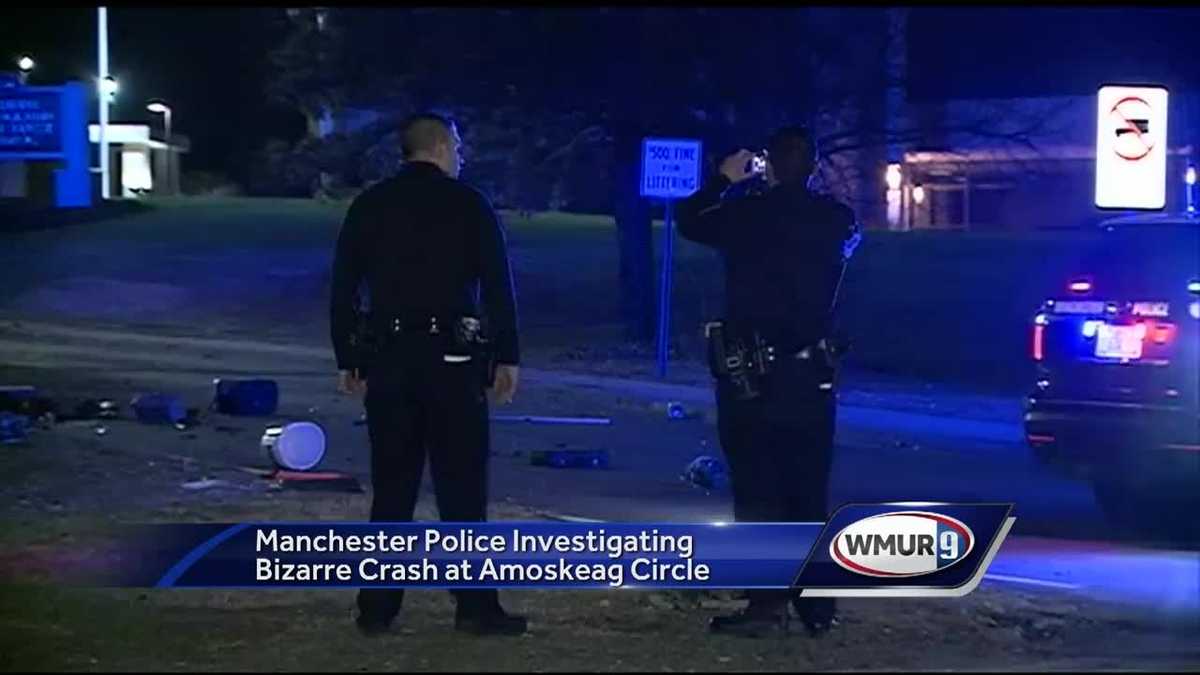 Man seriously injured in Manchester crash