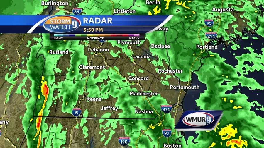 Heavy rain to wind down Thursday night