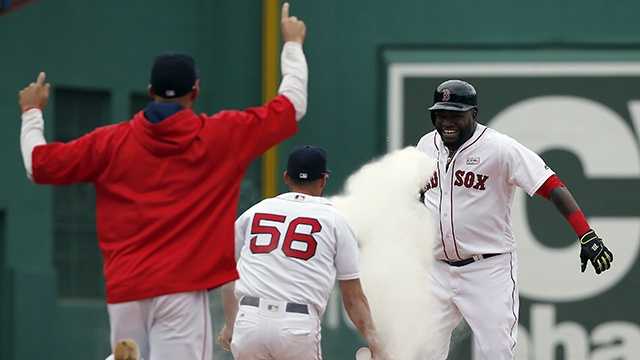 Big Papi puts on a show as Red Sox beat Astros in 11