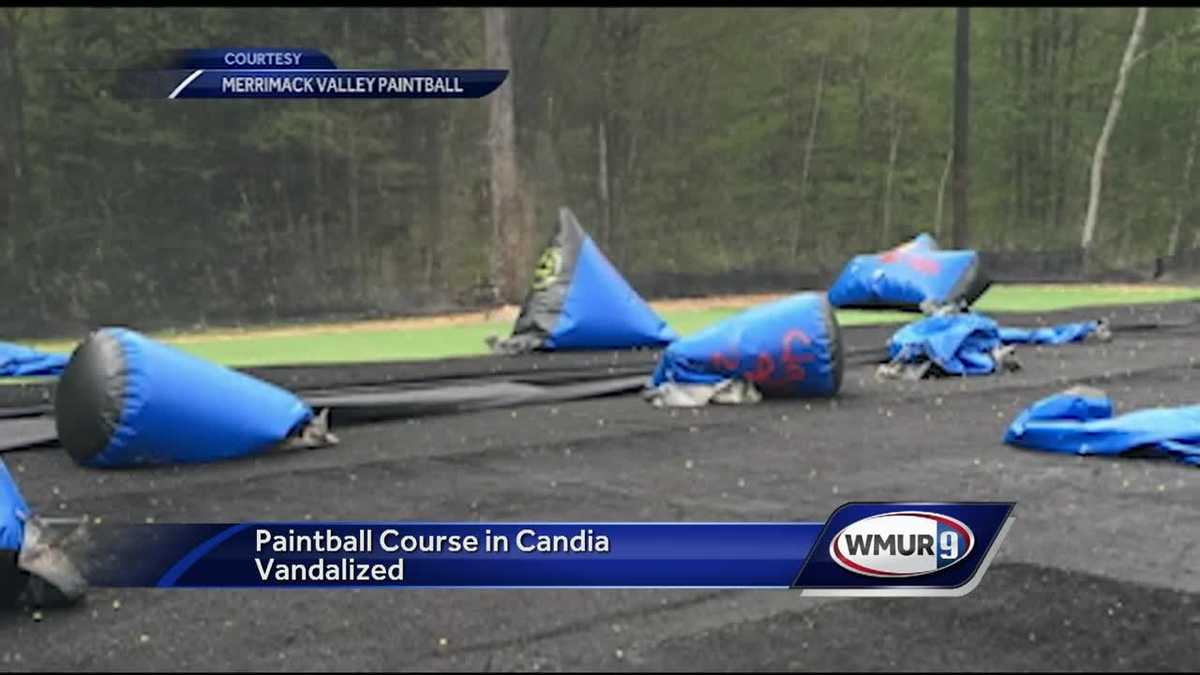 Paintball park defaced by vandals, owners offer reward for information