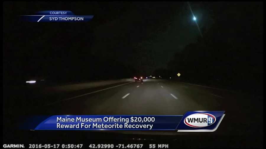 A bright flash caused by a meteor blazed over New Hampshire early Tuesday.