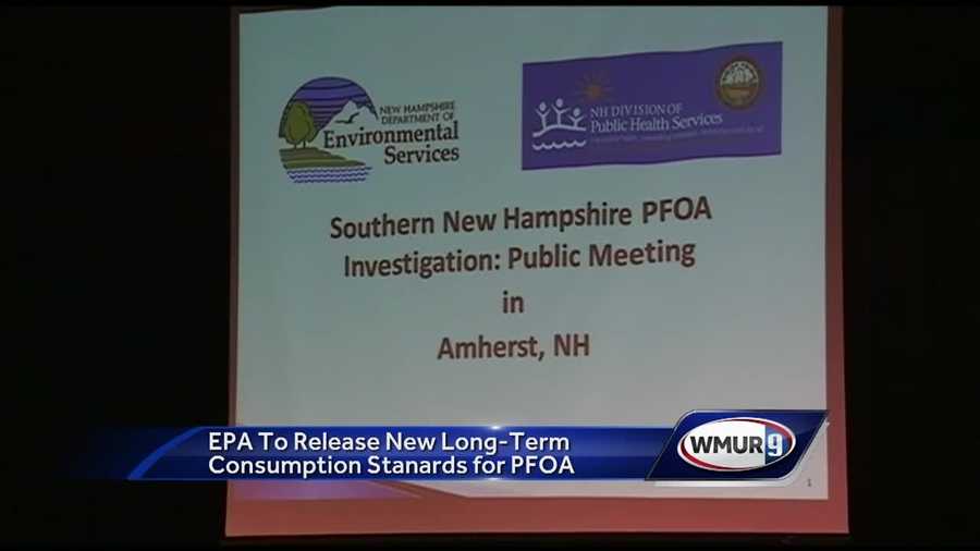 This was the first meeting about PFOA contamination in that town.