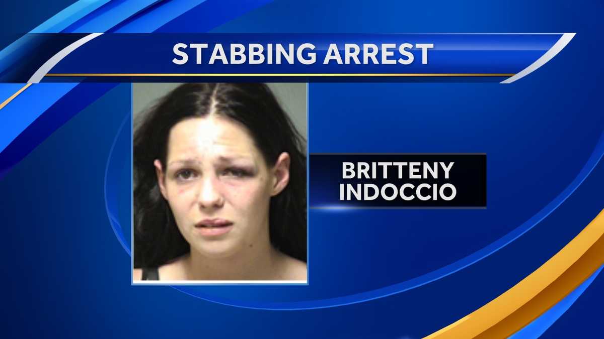 Woman arrested after stabbing victim with steak knives, police say