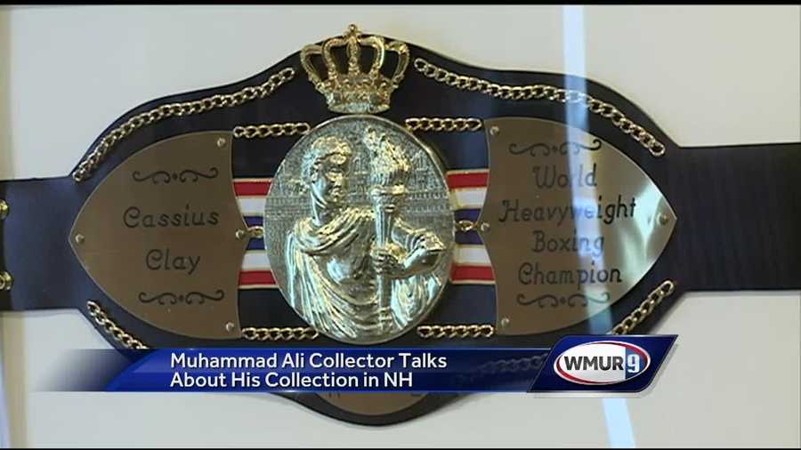 Stephen Singer began collection Muhammad Ali memorabilia 3 decades ago and now the collection is one of the largest of its kind.