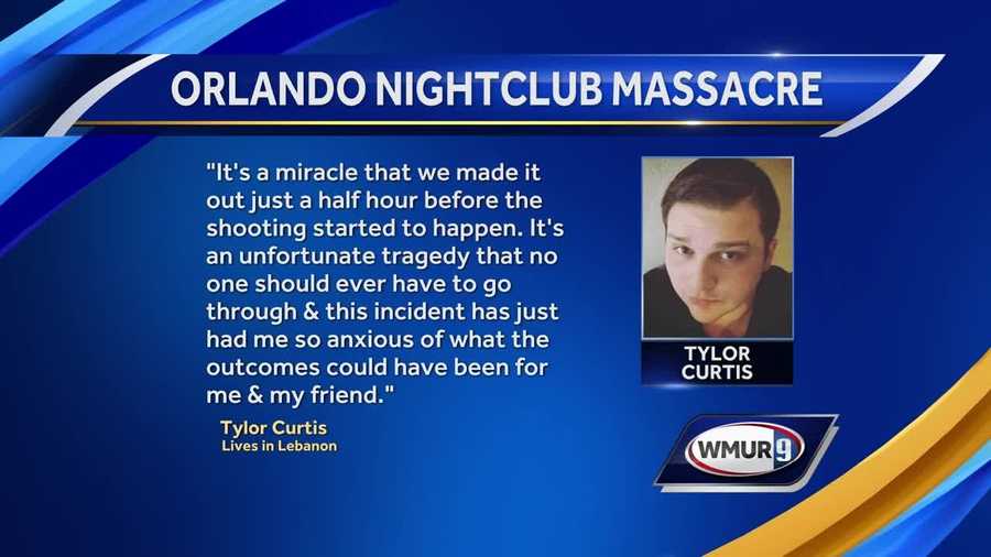 A 22-year-old from Lebanon was inside Pulse nightclub just before Saturday night’s massacre.