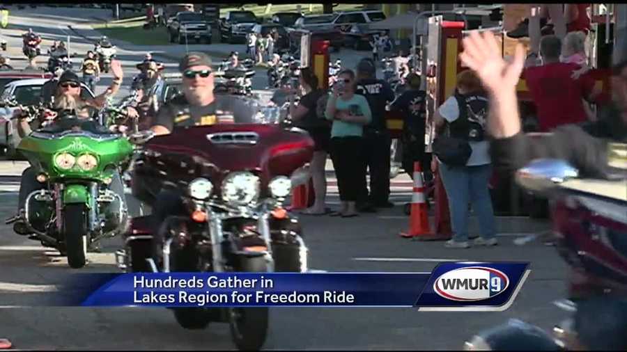 More than 500 people took over the streets of Meredith Thursday in the 23rd Rolling Thunder Freedom Ride.