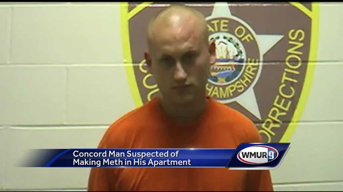 Concord man arrested after police break up suspected meth lab