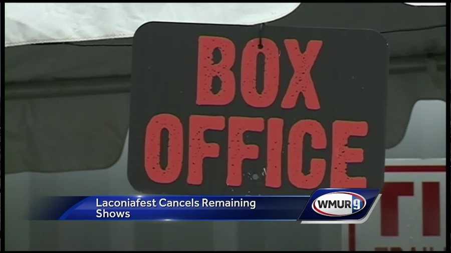 LaconiaFest was cancelled after several bands cancelled and conflicts with the City.