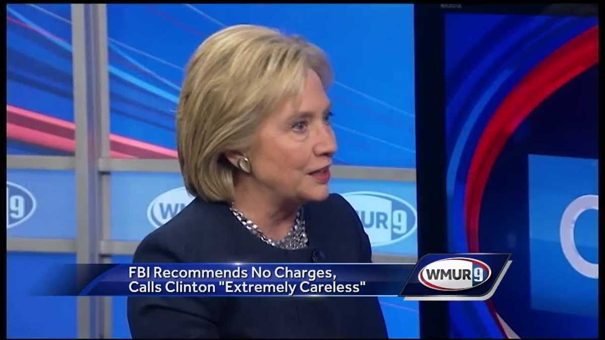 Fbi Director Recommends No Charges In Clinton Email Investigation