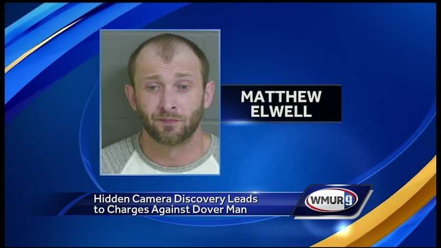 Police were able to identify Matthew Elwell because he recorded himself setting up the camera.