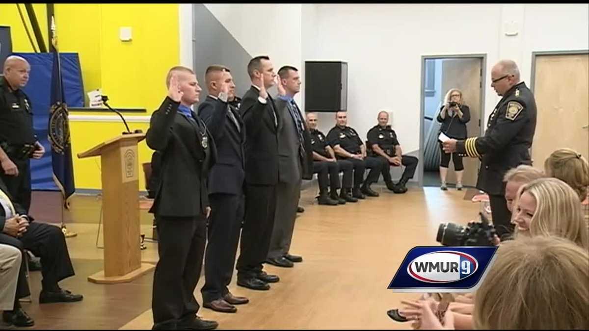 New Manchester police officers sworn in