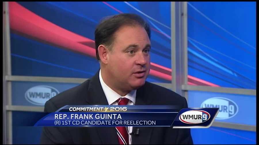 Republican U.S. Rep. Frank Guinta answered questions from Facebook users Friday.