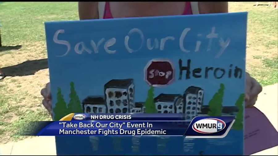 2 women working in the mental health field organized a rally to bring Manchester residents together to stand up to addiction.