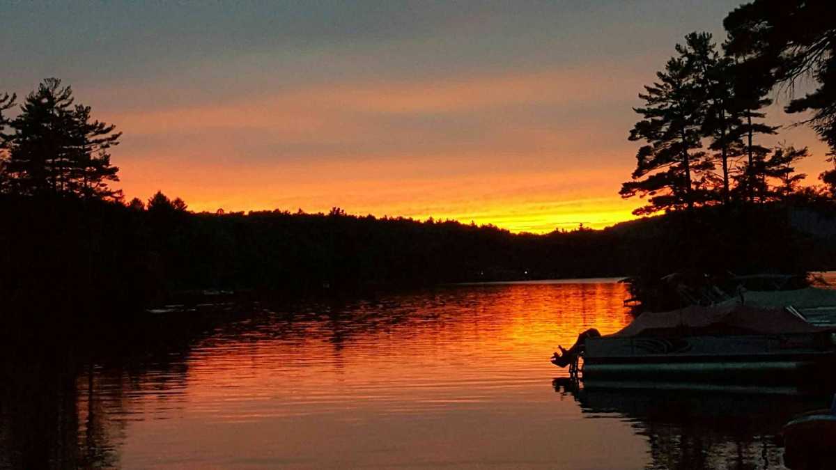 Photos Summer sunsets in New Hampshire