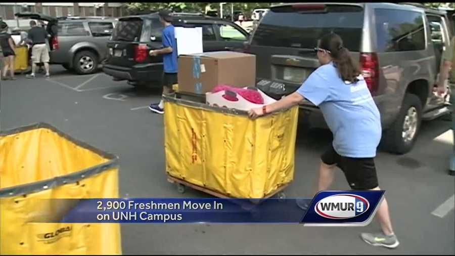 UNH 2,900 freshman to campus