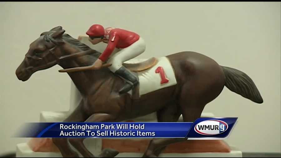 Rockingham Park in Salem is getting ready to sell off all its assets as it prepares to close.