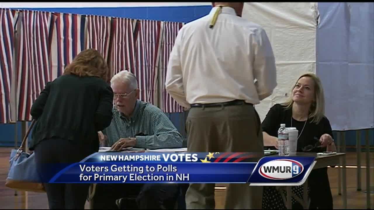 Voters Hit Polls For Primary Day In New Hampshire