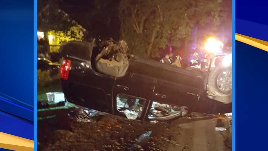 Rollover crash leads to DWI arrest in Goffstown, police say