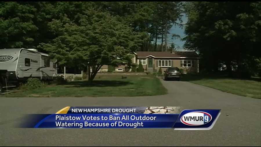 Plaistow approves outdoor watering ban