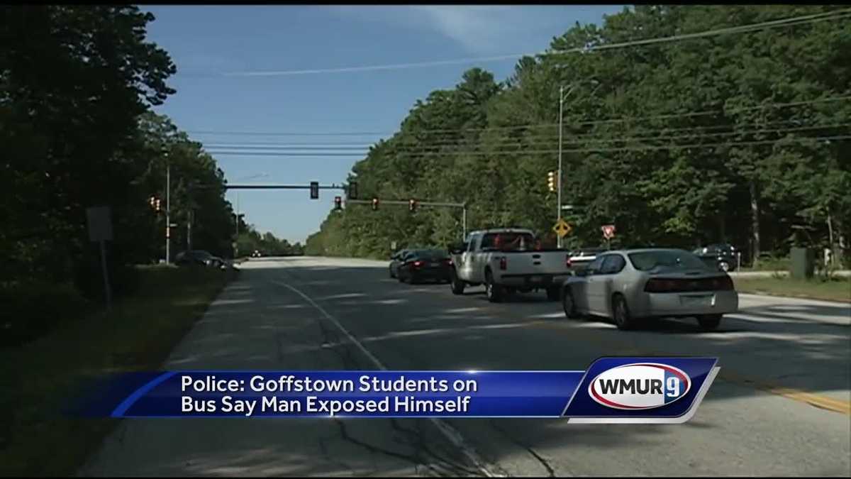Police: Goffstown students on bus say man exposed himself