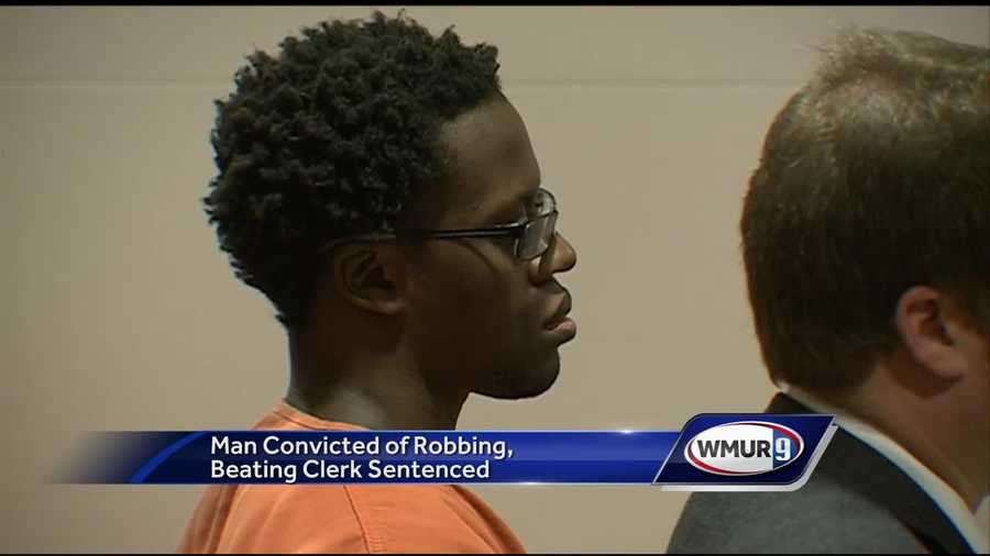 Man sentenced to prison for beating store clerk