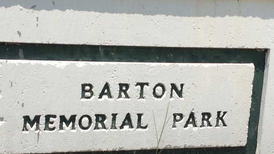 City officials are trying to determine if Barton Memorial Park is eligible to be designated as a historical site. (Angela Rozier/WPBF)