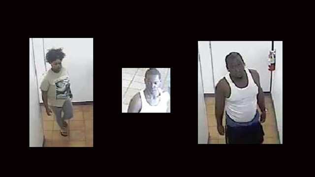 Police say this trio is believed to have used a debit card stolen during a vehicle burglary at Sportsman's Park.