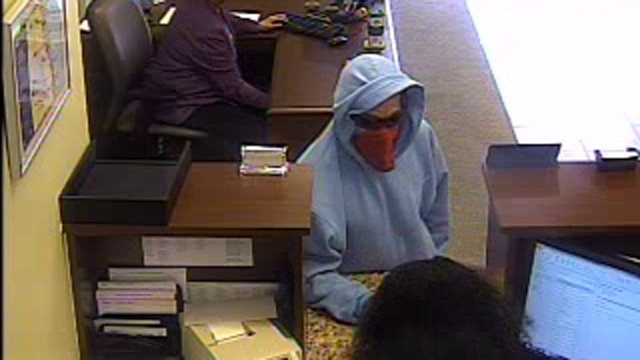 Police say this man robbed the Harbor Community Bank in Fort Pierce.