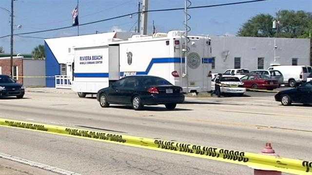 Police say a man was found dead in the parking lot of the Veterans of Foreign Wars in Riviera Beach.