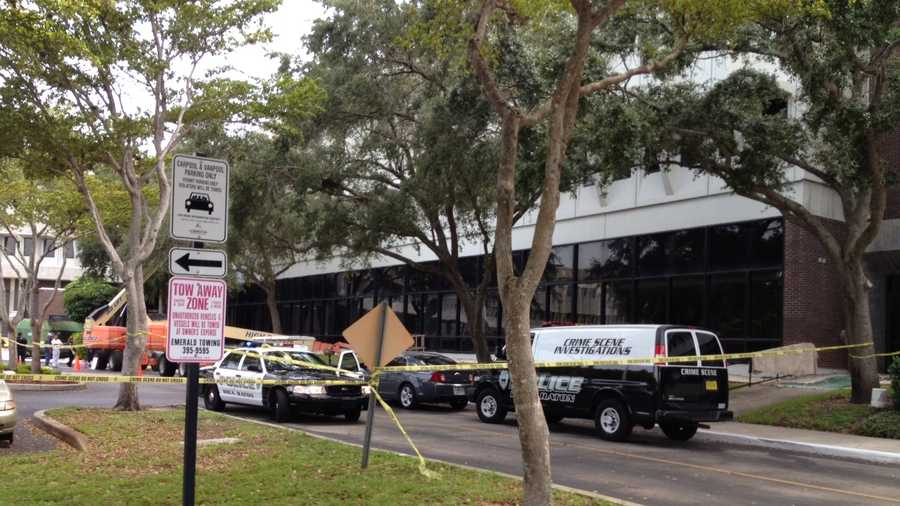 Two painters fell about 30 feet from the elevated platform of a bucket truck and were taken to Delray Medical Center in critical condition.