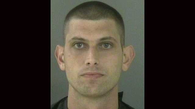 Deputies say Christopher Malvita was seen on surveillance video watering more than 150 marijuana plants found in a wooded area.