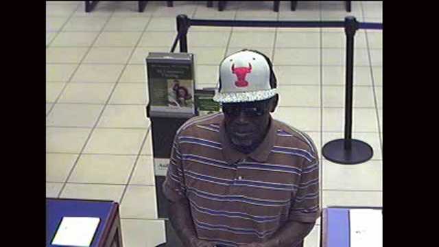 Police say this man robbed the AmTrust Bank on Village Boulevard in West Palm Beach.