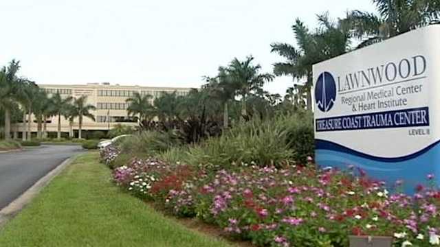Lawnwood Regional Medical Center's parent company, the Hospital Corporation of America, says it's under federal investigation.