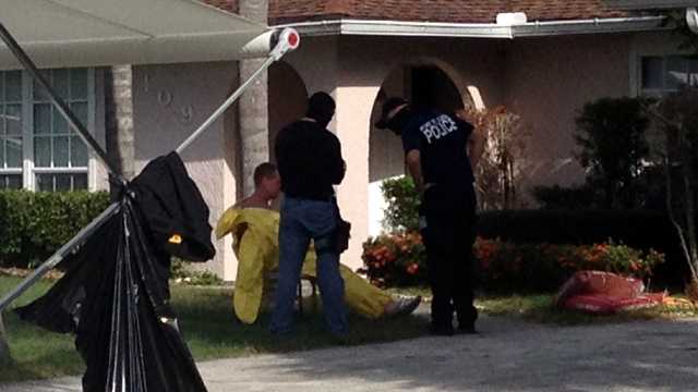 Authorities raided a suspected meth lab in Port St. Lucie early Thursday morning. (Photo: Greg Duncan/WPBF)
