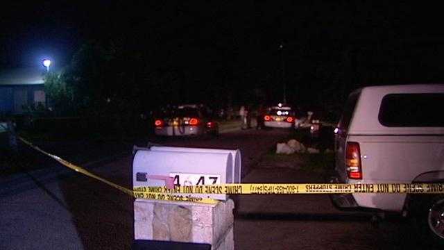 Deputies say a man was shot in the leg Monday night on Holt Road.
