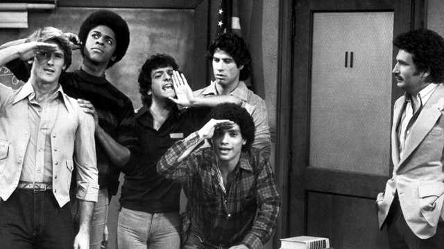 Ron Palillo (middle), best known as Arnold Horshack on the 1970s hit comedy "Welcome Back, Kotter," died at his Palm Beach Gardens home Tuesday.
