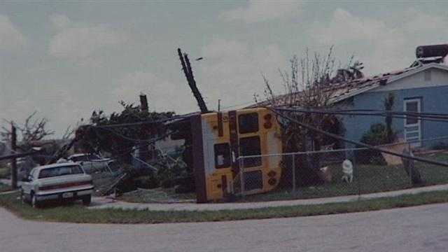 Hurricane Andrew made landfall in South Florida on Aug. 24, 1992.