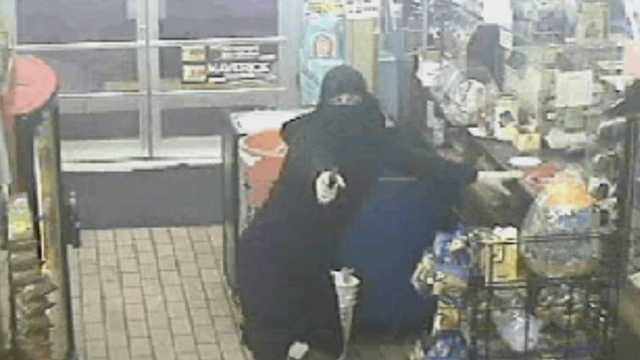 The man being dubbed the "ninja robber" has held up at least 11 businesses in Broward and Miami-Dade counties.