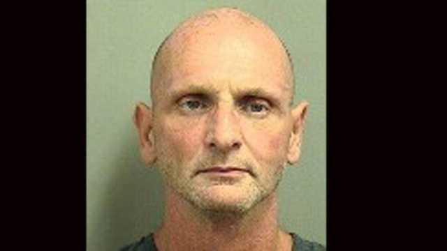 Jerry Moss is accused of threatening to detonate a bomb during a robbery at the Fifth Third Bank in Boca Raton.